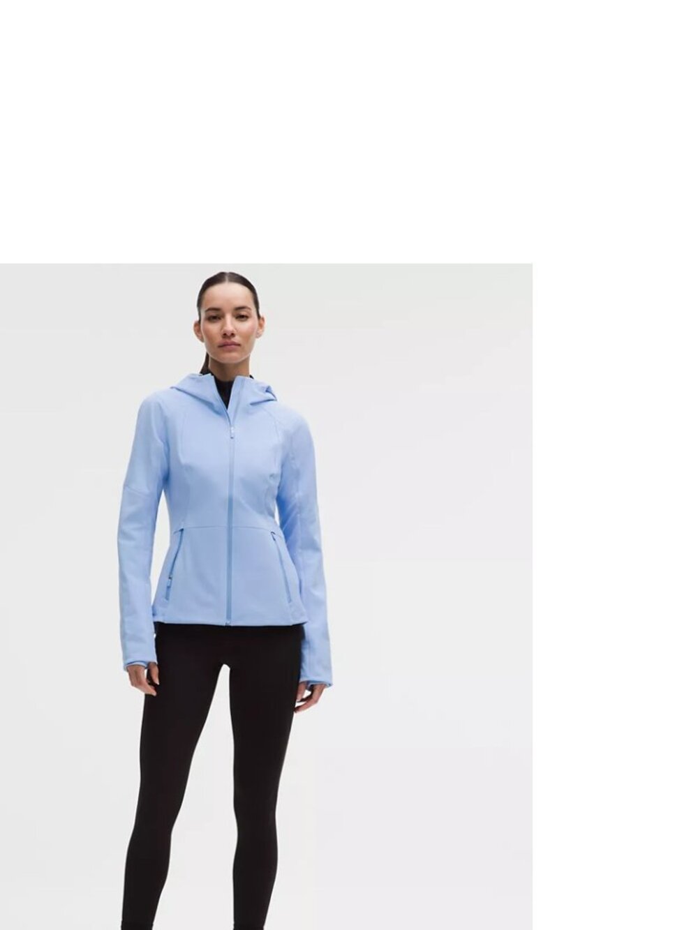 Lululemon Women's Cross Chill Performance Jacket Sz XL SNBL Sinatra Blue NEW